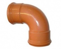 90 Degree Double Socket Bend - 160mm